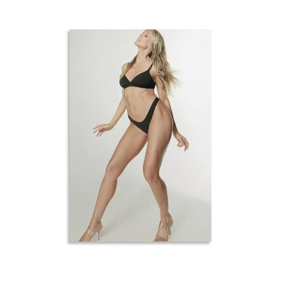 Heidi Klum Super Model Poster Photo Artistic (21) Gifts Canvas Painting Poster Wall Art Decorative Picture Prints Modern Decor 12x18inch(30x45cm)