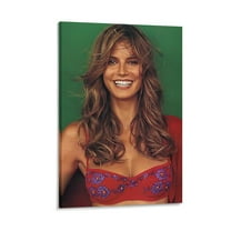 Heidi Klum Super Model Poster Photo Artistic (45) Poster Cool Artworks Painting Wall Art Canvas Prints Hanging Picture Home Decor Posters Gift 12x18inch(30x45cm)