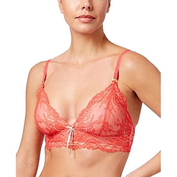 Heidi Klum Womes Natural French Lace Bra