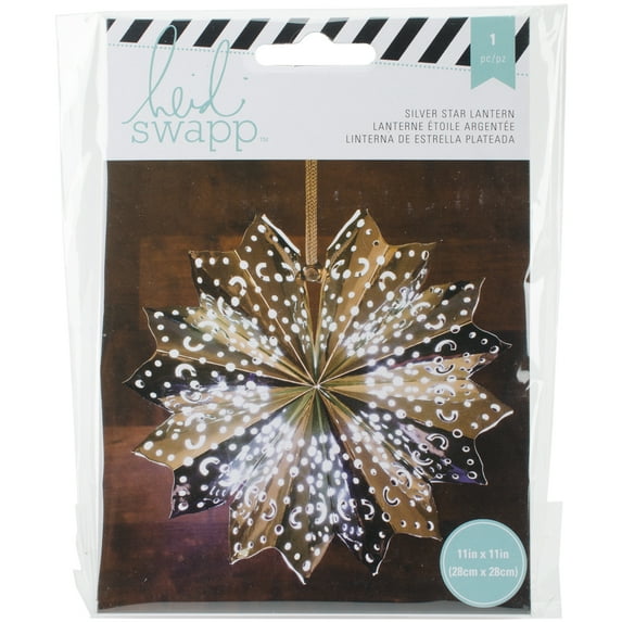 Heidi Swapp 8-Point Star Paper Lantern, 11"