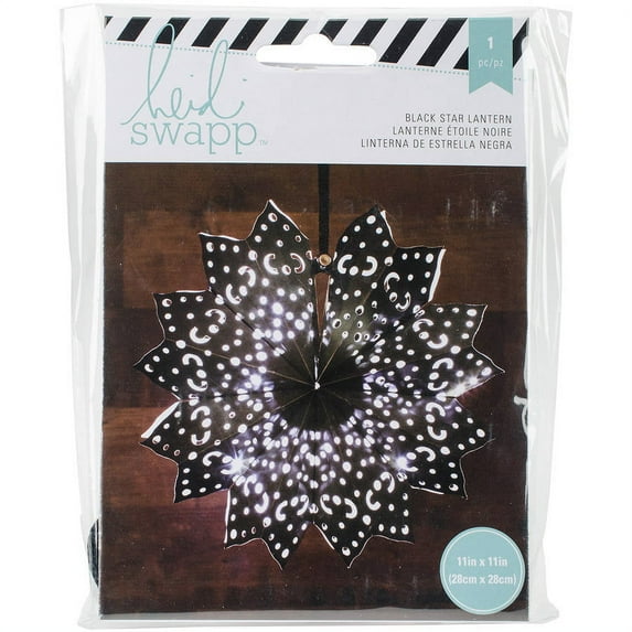 Heidi Swapp 8-Point Star Paper Lantern, 11"