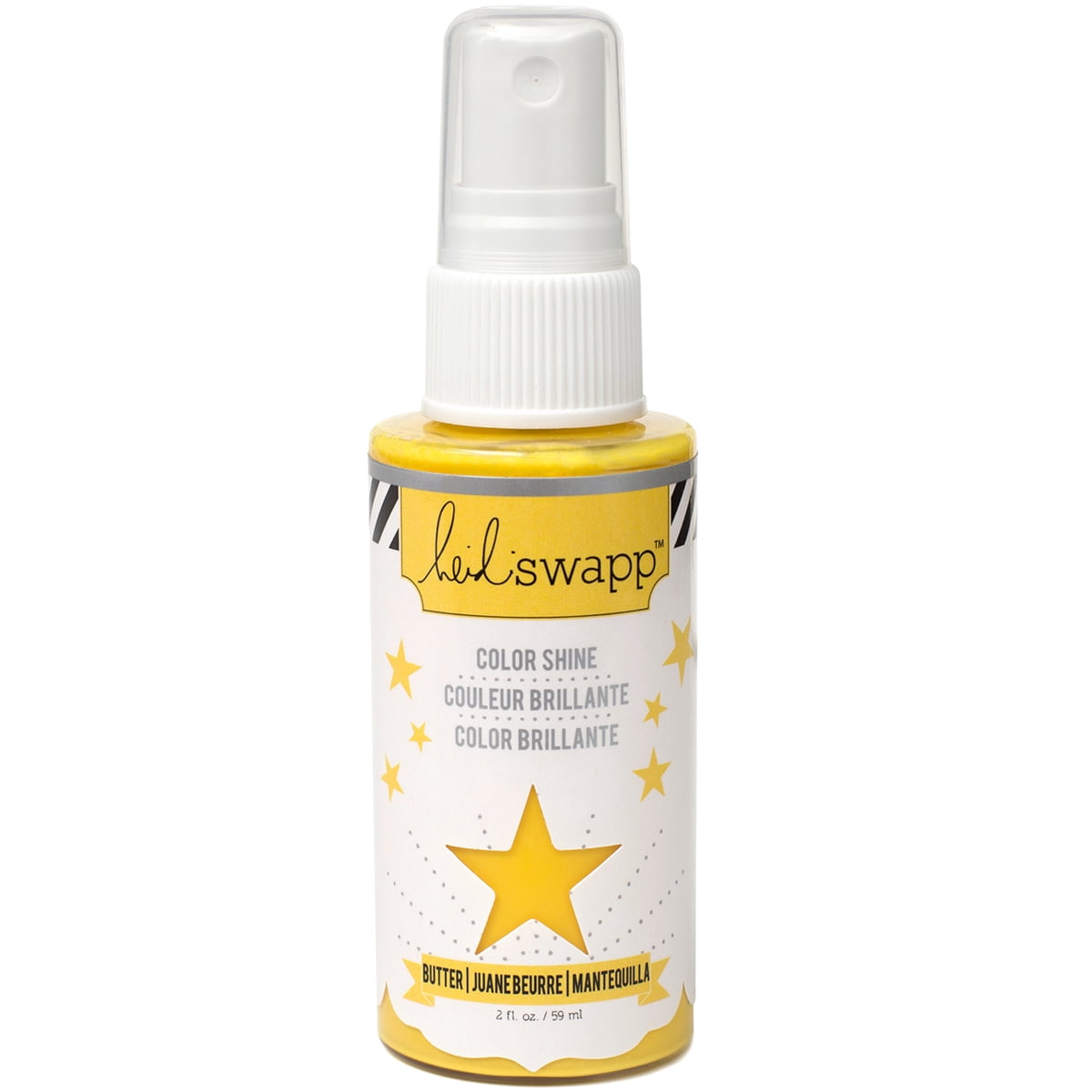 Heidi Swapp Color Shine Spritz 2oz-Butter, Pk 2, Heidi Swapp