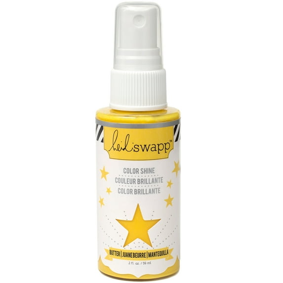Heidi Swapp Color Shine Spritz 2oz-Butter
