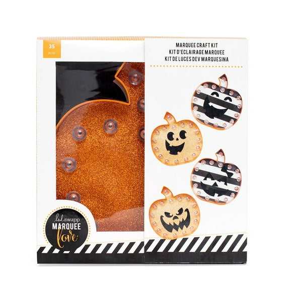 Heidi Swapp Marquee Love Halloween Kit-Pumpkin