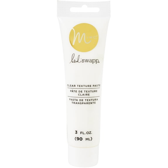 Heidi Swapp Minc Texture Paste 3oz-Clear