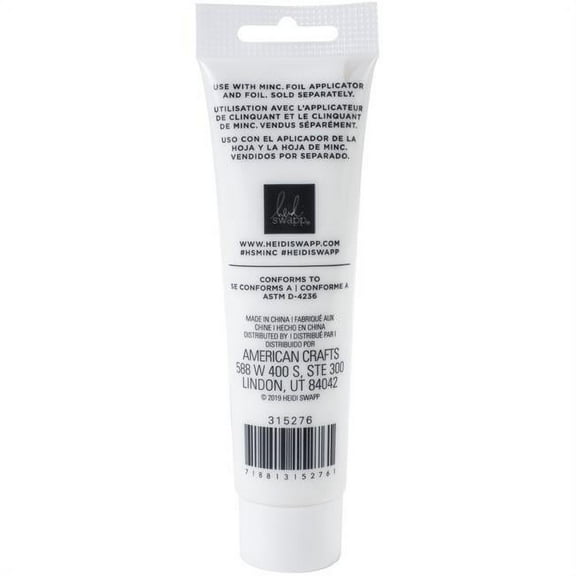 Heidi Swapp Minc Texture Paste 3oz-White