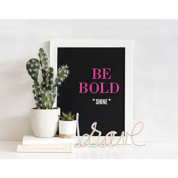 Heidi Swapp Neon Glow Wall Word - Brave