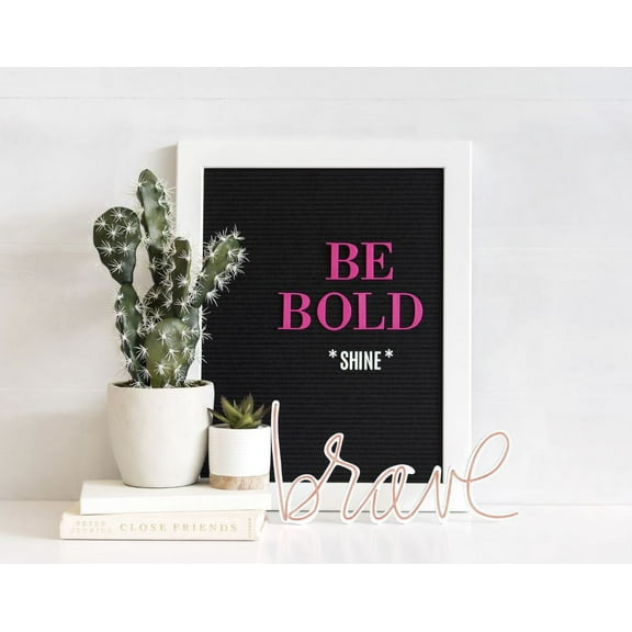 Heidi Swapp Neon Glow Wall Word - Brave