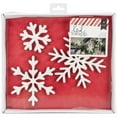 thumbnail image 1 of Heidi Swapp Oh What Fun Wall Words Decor-White Glitter Snowflakes, 1 of 3