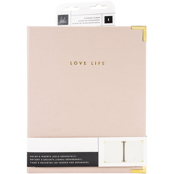 American Crafts HS315310 8 x 10 in. Heidi Swapp Storyline Chapters Album, Blush