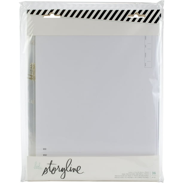 Heidi Swapp Storyline2 Refill Pack 8.5"X11" 36/Pkg