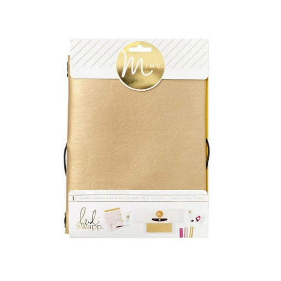 Heidi swapp "6 x 9" minc collection gold journal cover (Available in a pack of 24)
