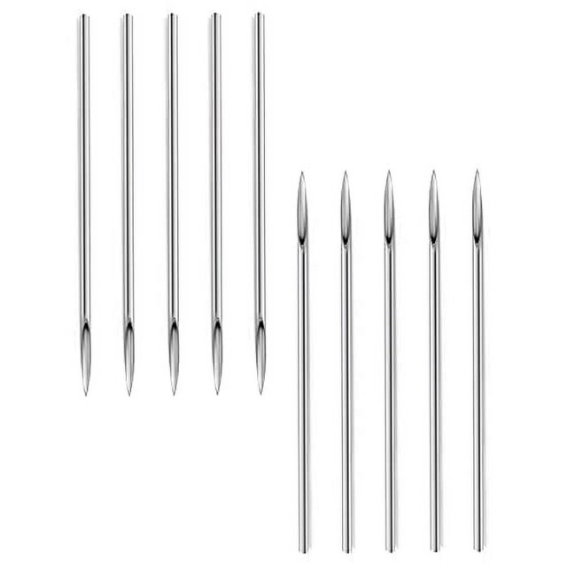 Heienngy 16G Piercing Needles .. Surgical Stainless Steel Body