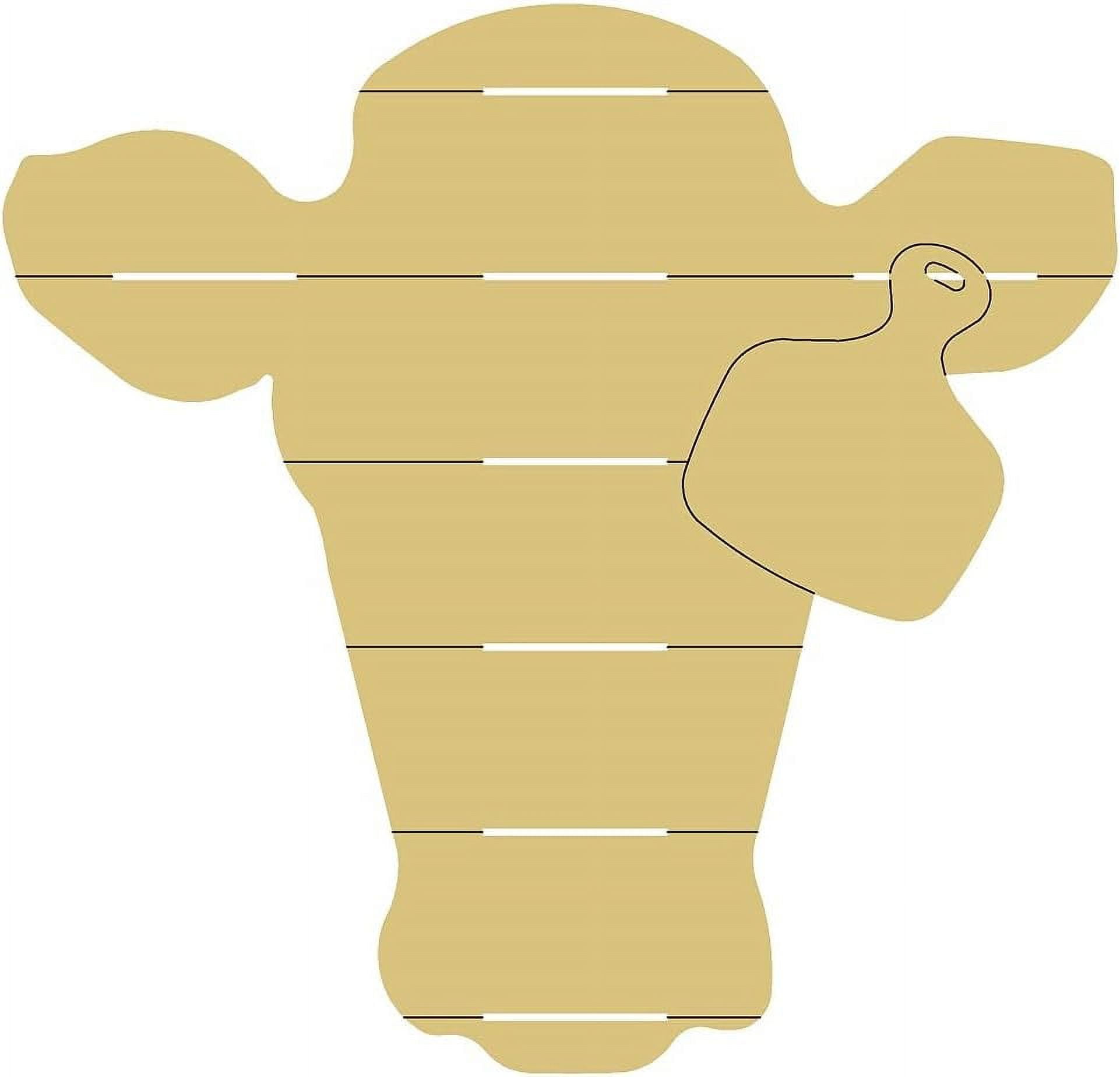 Unfinished Corn Cob Wood Cutout - 24" MDF Shape, Fall Thanksgiving Decor, DIY Craft Project