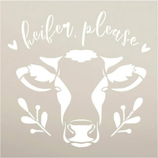 COW PATTERN VINYL PAINTING STENCIL *HIGH QUALITY* – ONE15