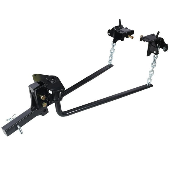 Height Adjustable 10,000lb Weight Distribution Hitch with Universal Spring Bars