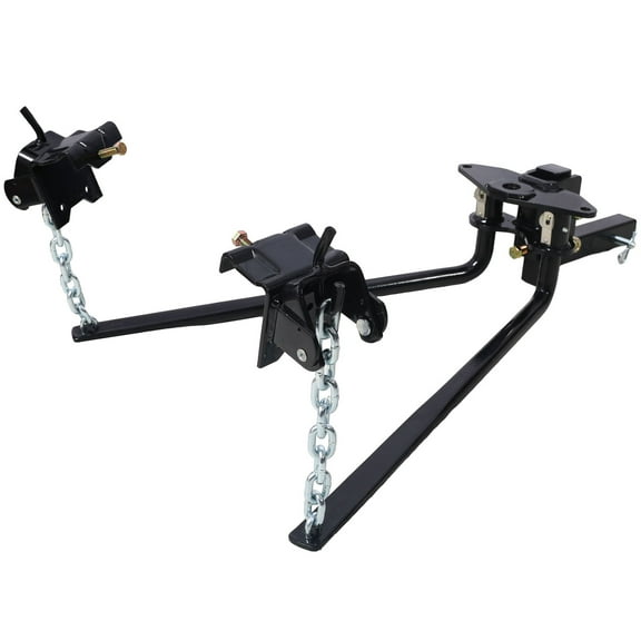 Height Adjustable 12,000lb Weight Distribution Hitch with Universal Spring Bars