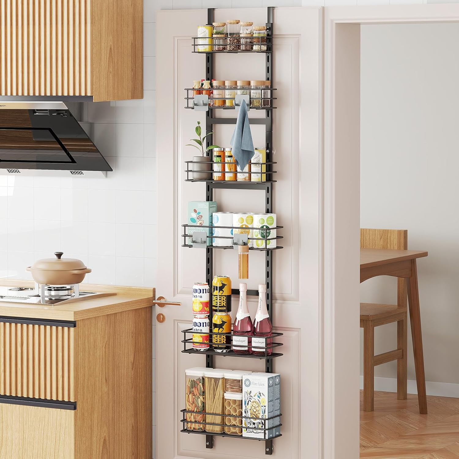 Narrow hanging spice rack sale