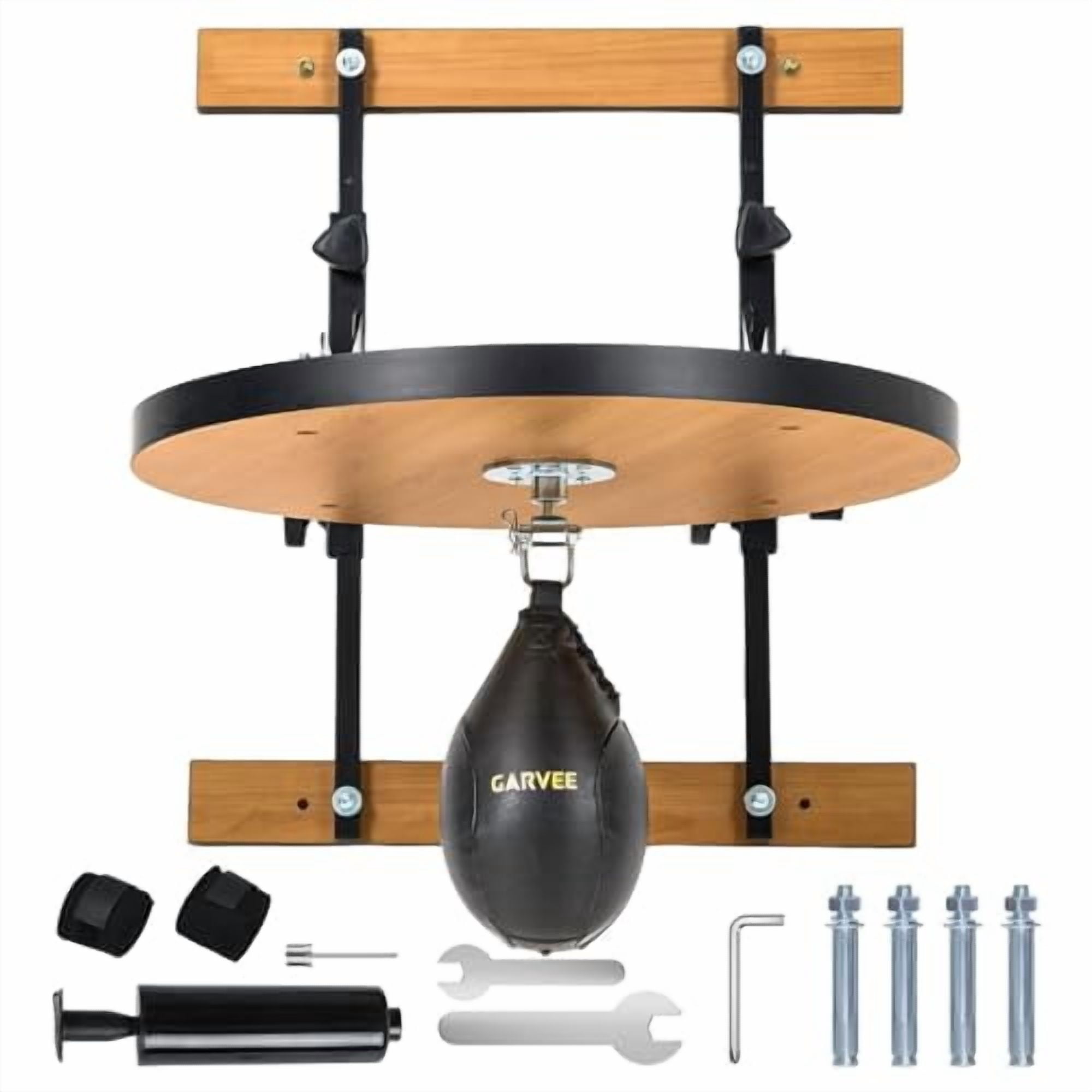 Height‑Adjustable Boxing Speed‑Bag Platform, 360‑Degree Swivel Bracket ...