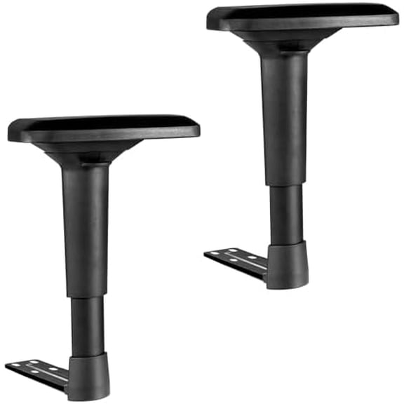 Height Adjustable Chair Armrest Pair Replacement, Gaming Boss Chair Arms Set (4D)