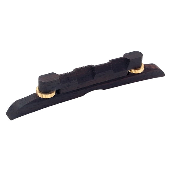 Height Adjustable Ebony Bridge Light Weight Mandolin Bridge Easy Use Guitar Accessories for Musicians Easy to Use