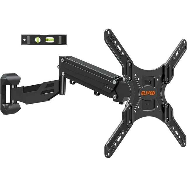 Height Adjustable TV Wall Mount for Most 2355 Inch TVs, Spring Arm