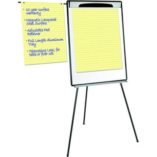 Easel Whiteboard - Magnetic Portable Dry Erase Easel Board 36 x 24 Tripod Whiteboard Height Adjustable Flipchart Easel Stand White Board for Office