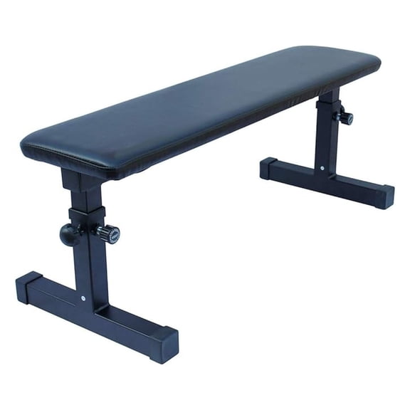 Height Adjustable Utility Flat Weight (Black)