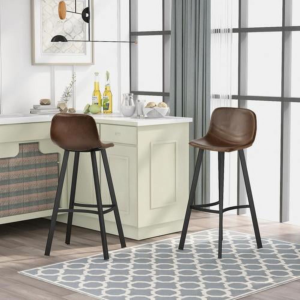 Height Bar Stools Chairs Set Of 2