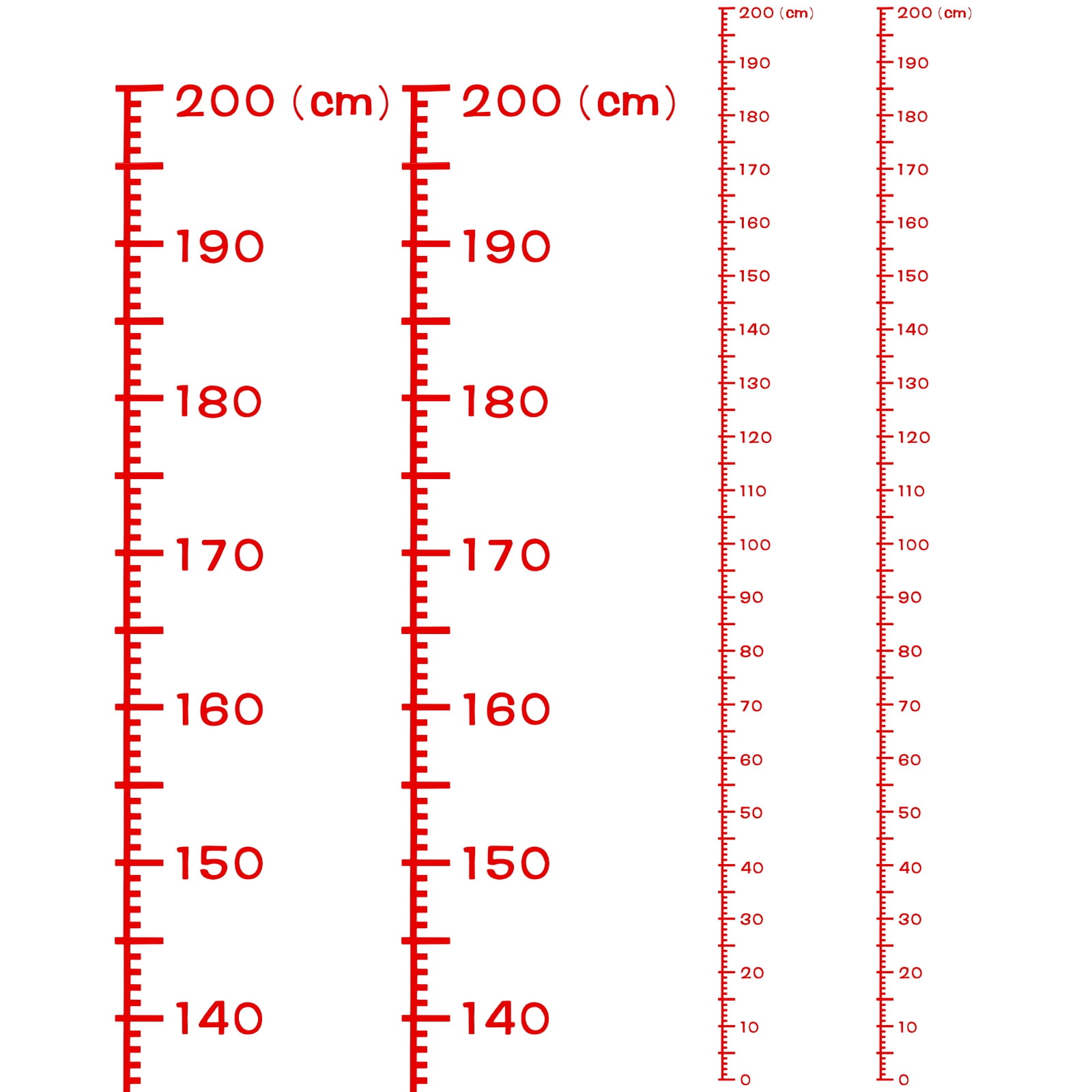200 cm ruler discount