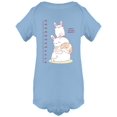 thumbnail image 1 of Height Chart With Cute Rabbit Bodysuit Infant -Image by Shutterstock,  24 Months, 1 of 2