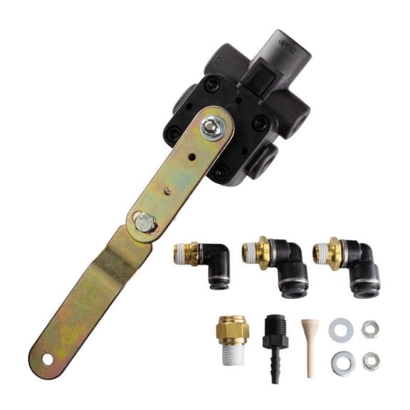 Height Control Leveling Valve w/Dump Feature Fits Freightner, Barksdale & Kenworth, KD2445 OEM