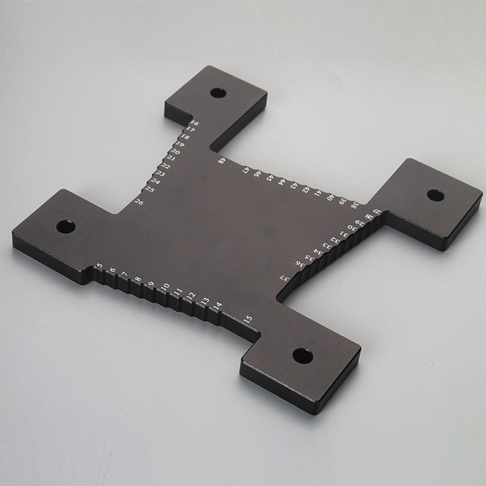 Height Gauge, 2Pcs Easy Reading Table Saw Height Gauge Durable For