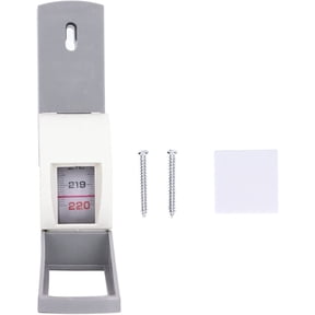 Height Growth Measurement Wall Scale Portable Retractable Tape Meter 2.2 Meter Stature Altimeter White Gray