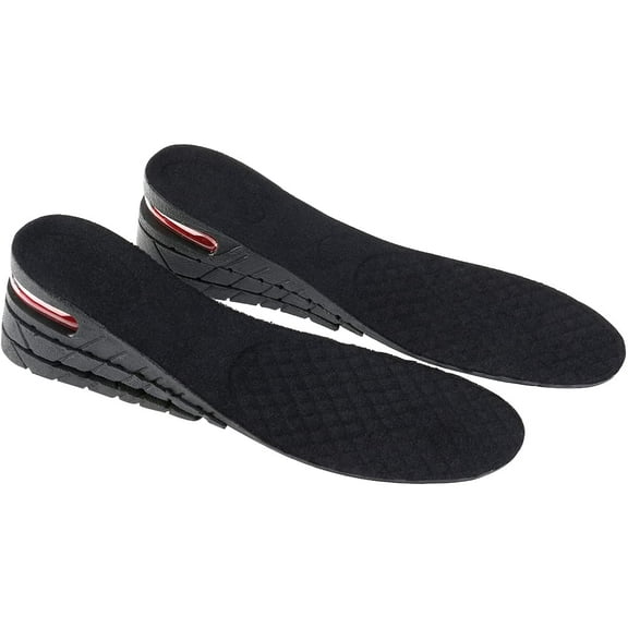 Height Increase Elevator 3- Layer Shoes Insole 2. 36 inch Height Increase Insole Heels Inserts for Men and Women