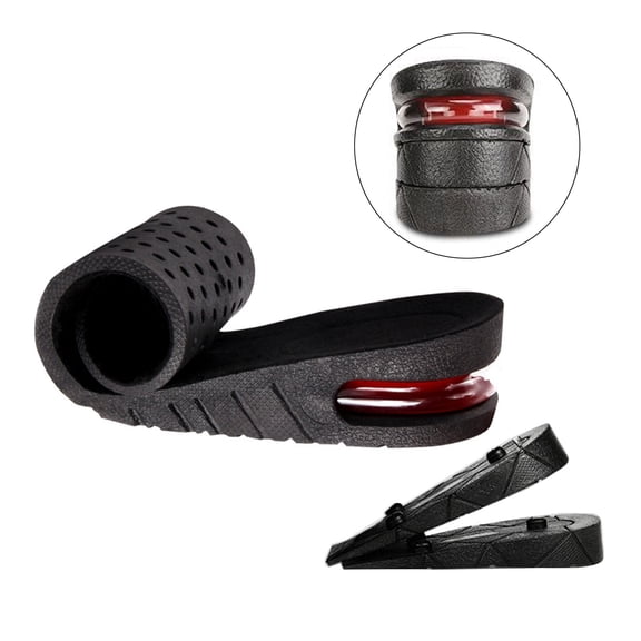 Height Increase Insole Cushion Invisible Elevator Adjustable Insoles Breathable Shock Absorbing Shoe Height Inserts