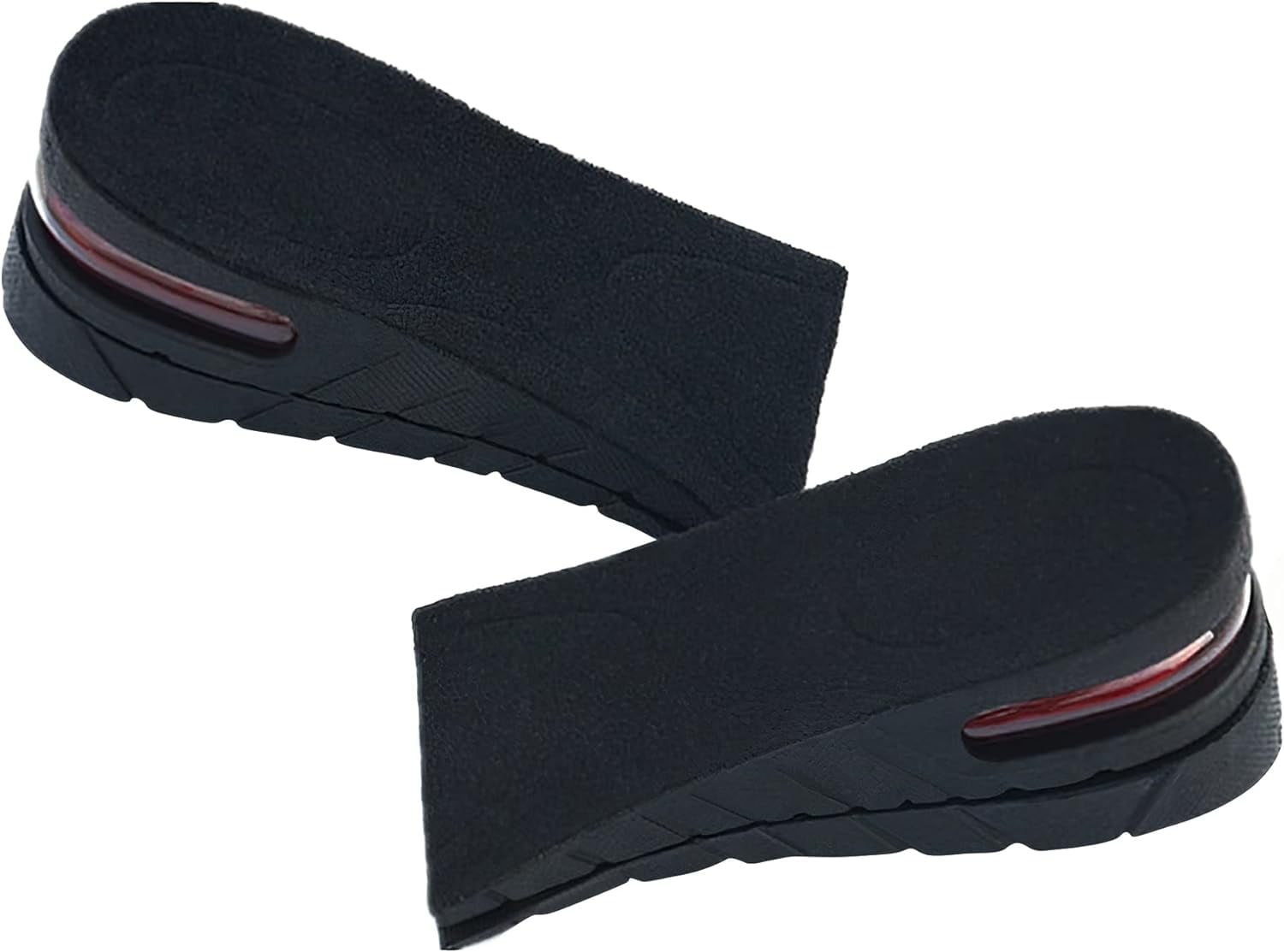 Height Increase Insoles 2Layer Air up Shoe Lifts Elevator Shoes Insole