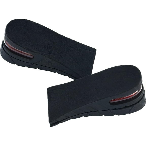 Height Increase Insoles 3-Layer Air up Shoe Lifts Elevator Shoes Insole -6 cm (2.4 inches) Heels Lift Inserts for Men and Women