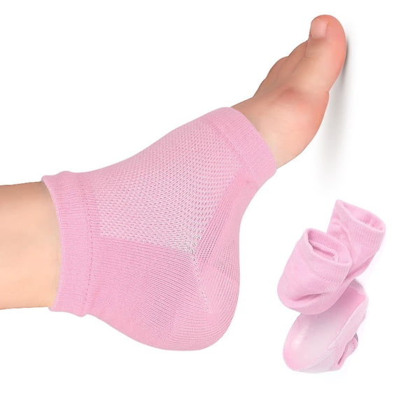 Height Increase Socks Invisible Silicone Shoe Heel Lift Pads Full Wrapped Inserts Insoles Breathable Socks for Men Women