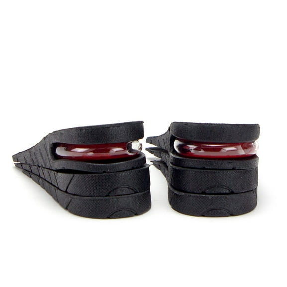 Height Increasing Insoles, 3-Layer Half Insoles With 2.4In Lift In Black, For Men And Women, For Daily Wear, Work, Events