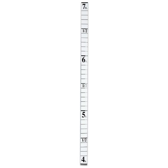 Height Indicator Tape for Wall/Doorway - Identify Suspects - Adhesive Backing