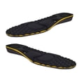 thumbnail image 1 of Height Insoles Elastic Comfort Taller Heel Inserts Lifts for Men - Black, 2cm, 1 of 6