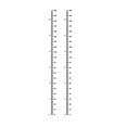 thumbnail image 1 of Height Ruler Wall Sticker for Children's Room 2PCS 0-180cm Measurement Chart PVC Self-Adhesive Removable Decal, 1 of 8