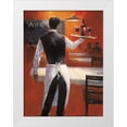 thumbnail image 1 of Heighton, Brent 12x14 White Modern Wood Framed Museum Art Print Titled - Wine Bar, 1 of 4