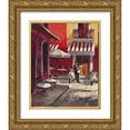thumbnail image 1 of Heighton, Brent 20x24 Gold Ornate Wood Framed with Double Matting Museum Art Print Titled - The Good Life, 1 of 4