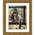 thumbnail image 1 of Heighton, Brent 25x32 Gold Ornate Wood Framed with Double Matting Museum Art Print Titled - After The Rain, 1 of 4
