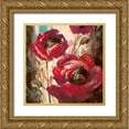 thumbnail image 1 of Heighton, Brent 26x26 Gold Ornate Wood Framed with Double Matting Museum Art Print Titled - Dramatic Poppy, 1 of 4