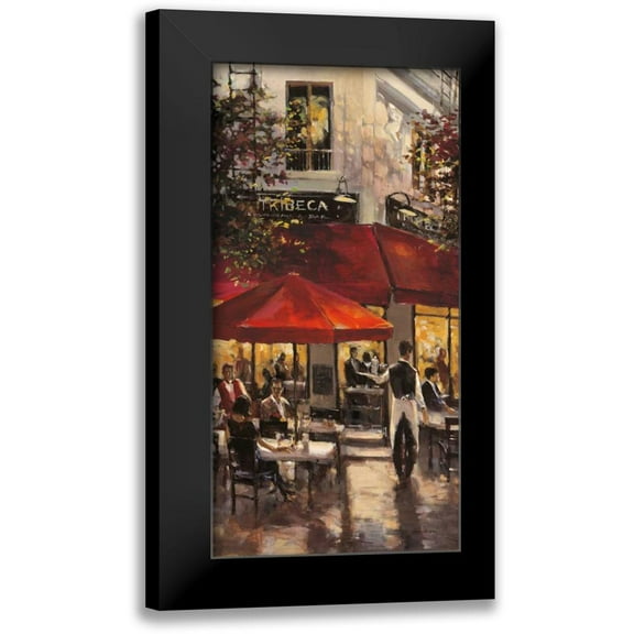 Heighton, Brent 9x14 Black Modern Framed Museum Art Print Titled - Tribeca Bar
