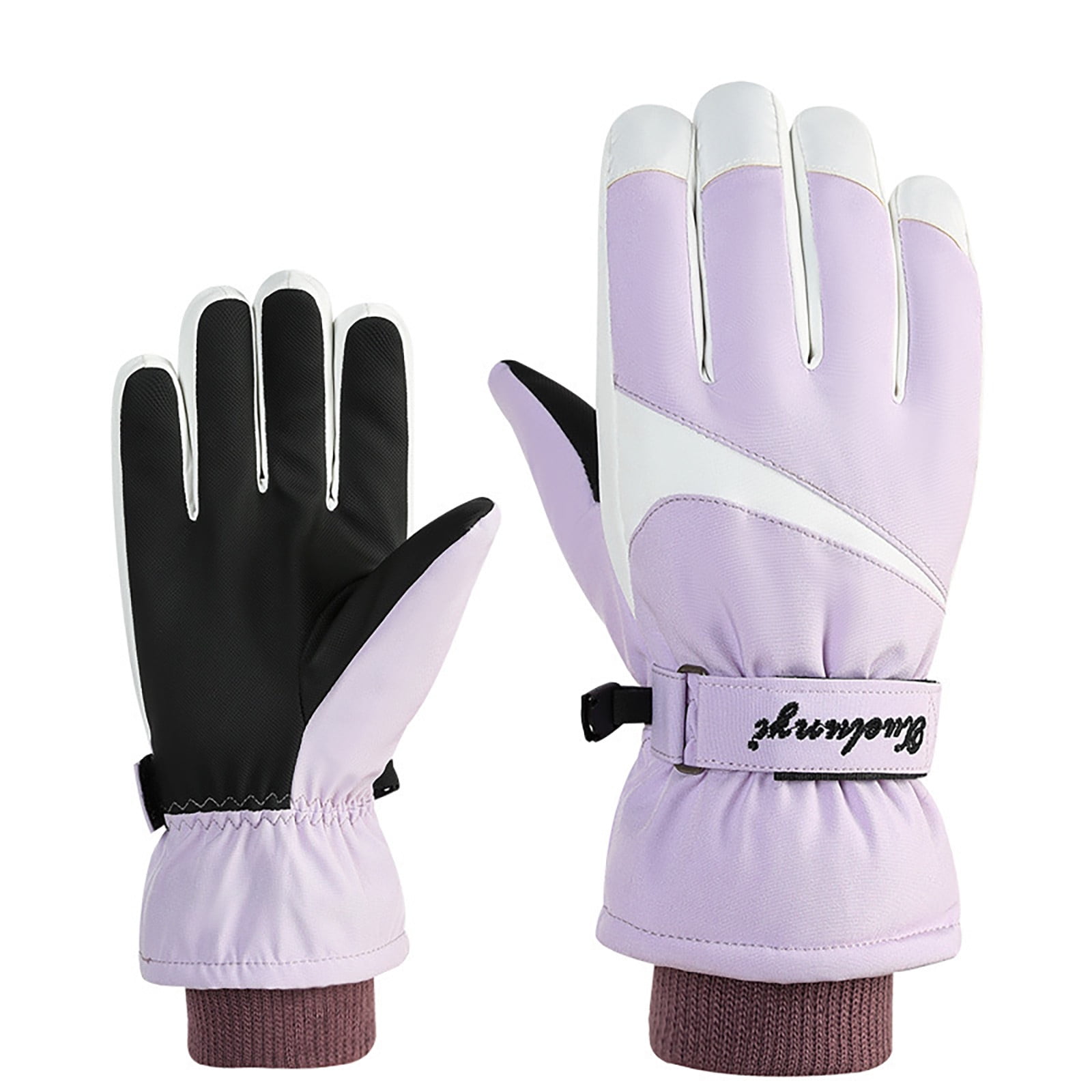 Heiheiup Waterproof Windproof Winter Gloves For Thinsulate Thermal