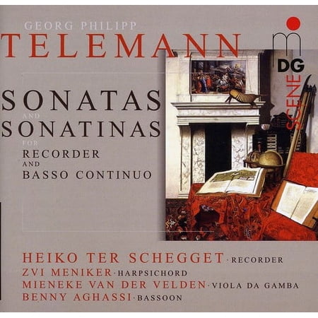 Heiko Ter Schegget - Sonatas for Recorder & Basso Continuo - Music & Performance - SACD
